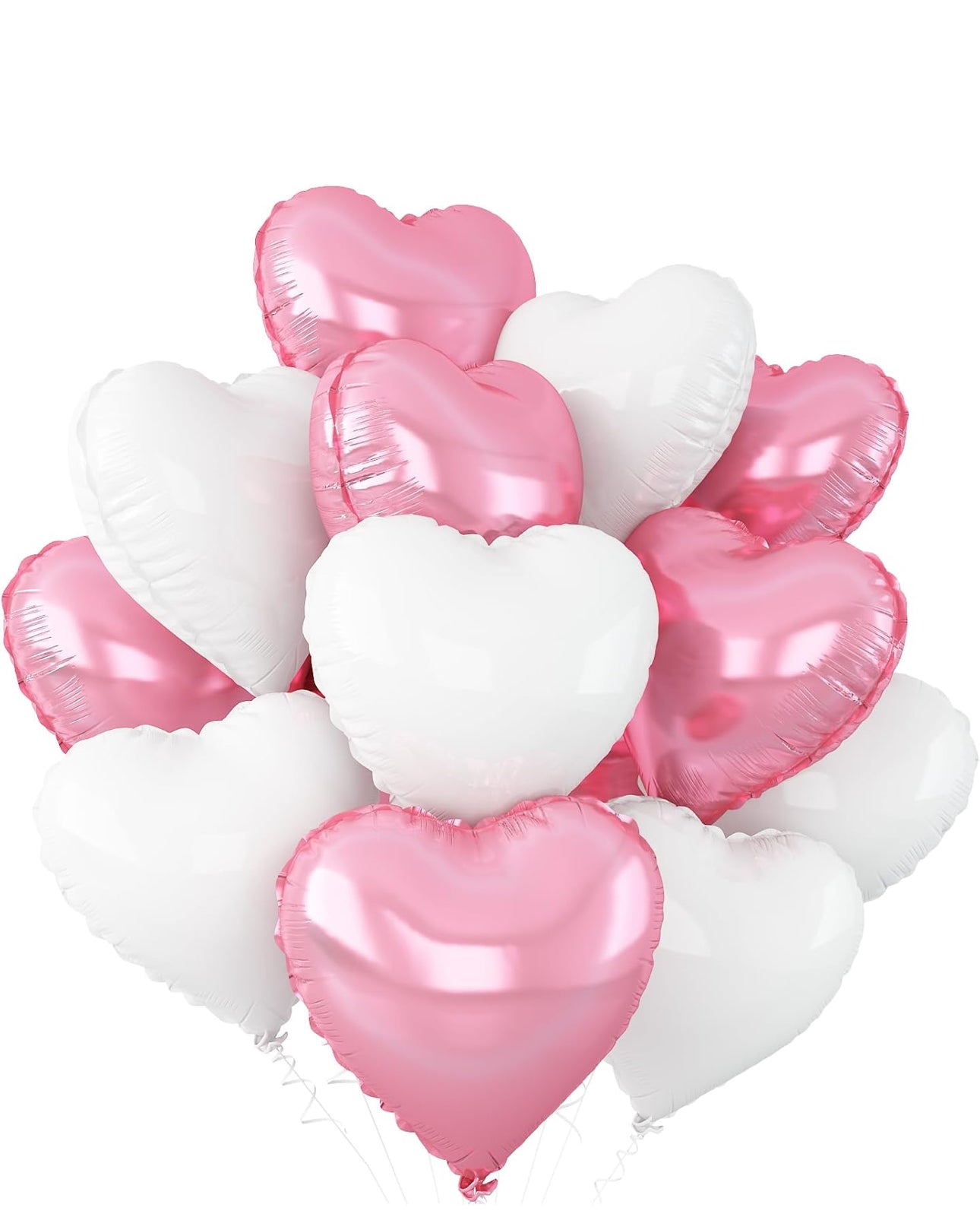 Pink Drip Heart Balloon Drop