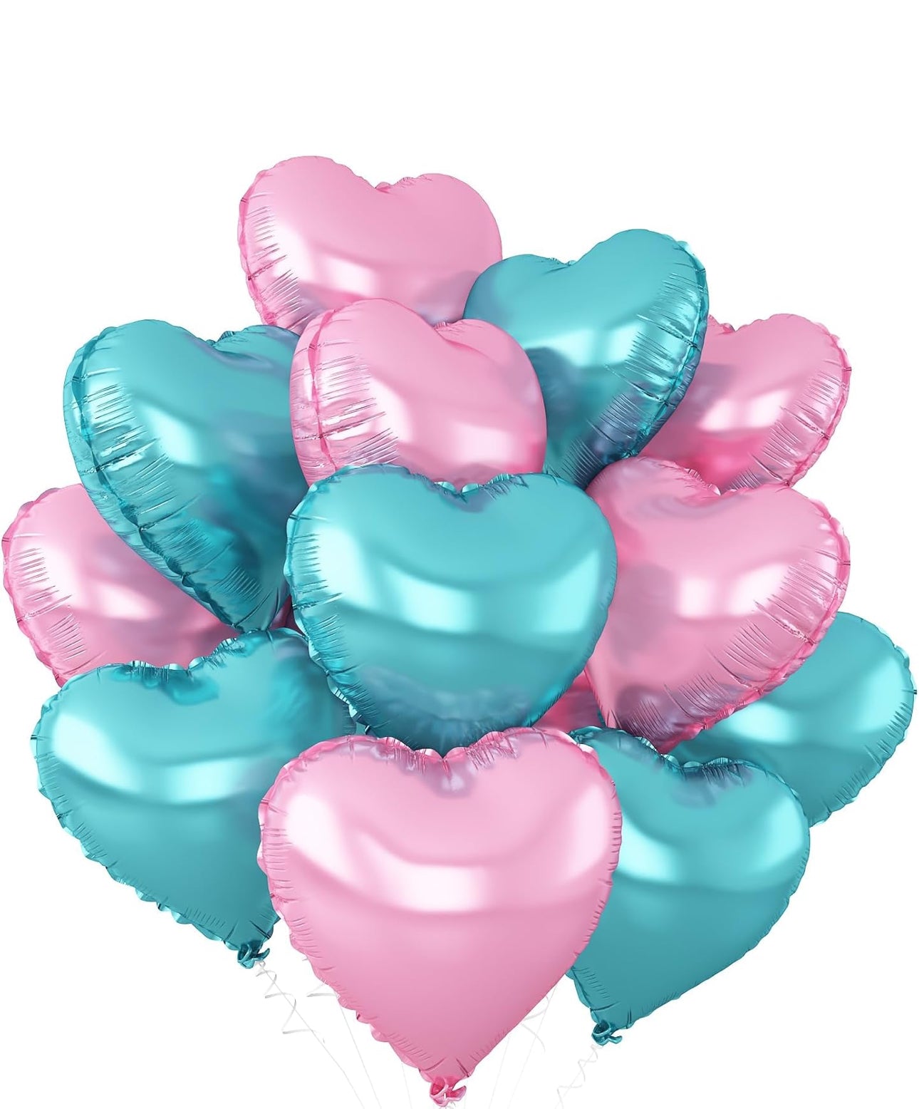 Pink Drip Heart Balloon Drop