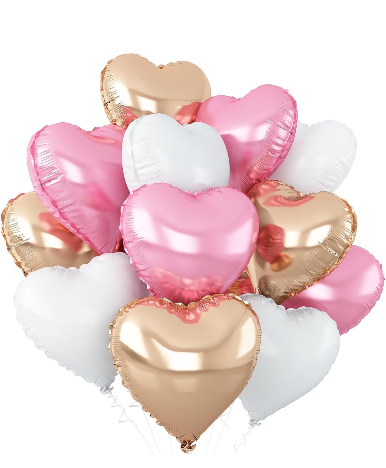 Pink Drip Heart Balloon Drop