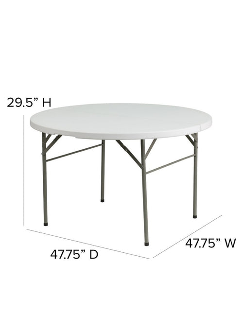 EVENT TABLE RENTAL PACKAGE – 8 RECTANGULAR TABLES + 1 ROUND TABLE